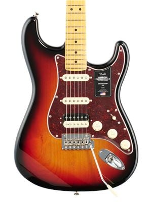 Fender American Pro II Stratocaster HSS Maple Neck 3 Color Sunburst WC